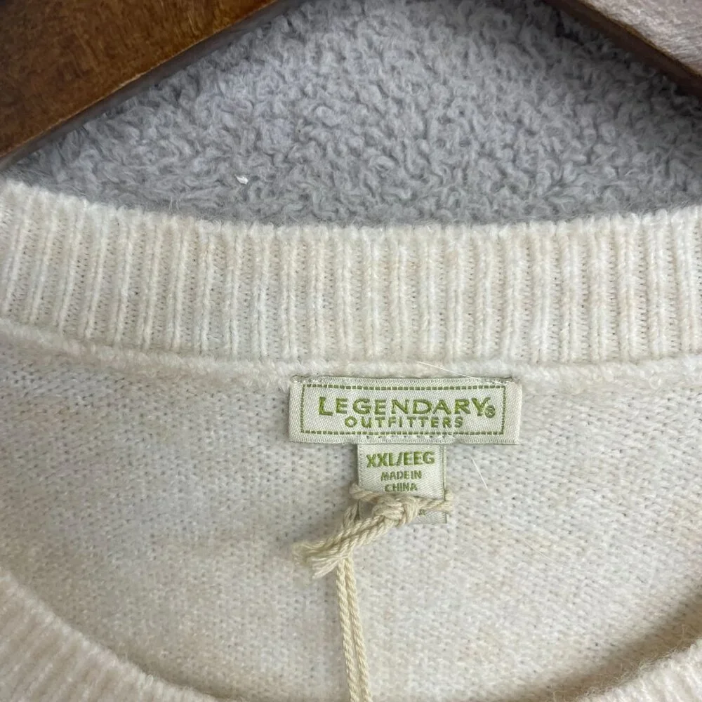 NEW Legendary Outfitters Women's XXL Soft & Cozy Crewneck Sweater